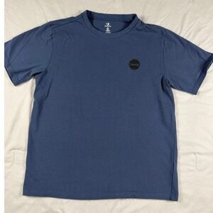 Converse All Star 1908 Mens Blue Graphic T-Shirt L Slate Blue Heritage Tee